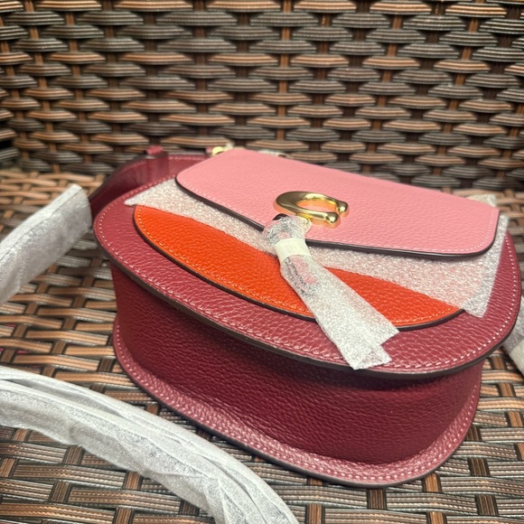coach REMI SADDLE BAG IN COLORBLOCK (COACH 1330) - Picture 6 of 12